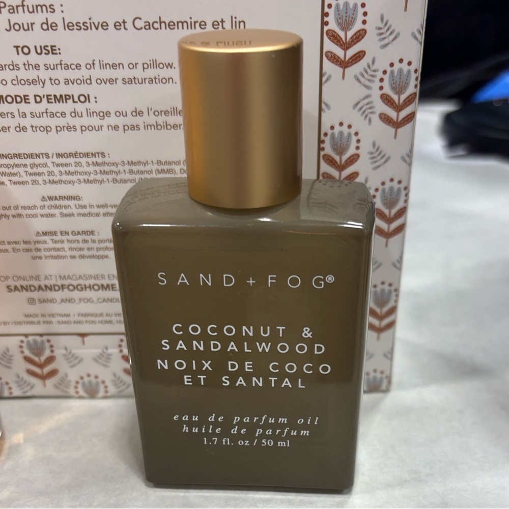 Sand + Fog Coconut & Sandalwood Perfume Oil Roller -50ml